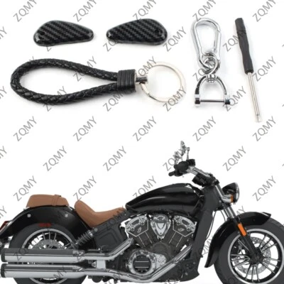Cubierta embrión llave en blanco hoja sin cortar para motocicleta apta para Indian Scout 1920-2018 Foto 1 de 4
