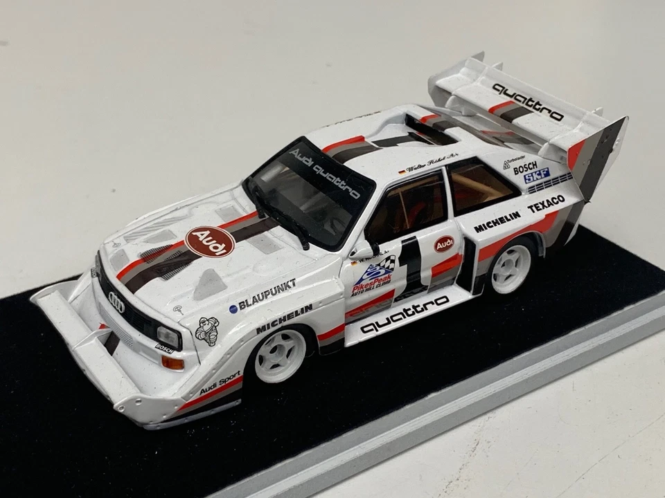 1/43 Minichamps Audi Sport Quattro S1 1987 Pikes Peak Winner W.Rohrl  A1152 - Image 1 of 4