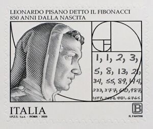 Italien Italy 2020 Nr. 4264 850. Geburtstag von Leonardo Fibonacci Mathematik