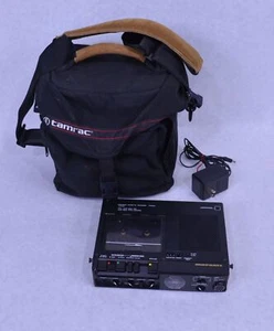 Marantz PMD221 Portable Cassette Player/Recorder + Case / Adapter *Stuck Record* - Imagen 1 de 21