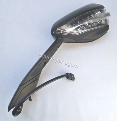 2B005799 原始设备制造商左 LH 后视镜 Aprilia RS660 RSV4 1100 工厂 E4 E5 ABS — 第 1/4 张图片