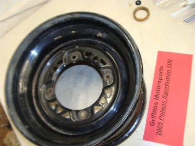 2005 Polaris Sportsman 500 4x4 fabricante de equipamento original aro de roda traseira 600 700 scrambler - Imagem 1 de 4