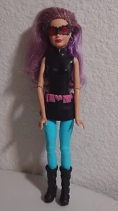 Barbie "Spy Squad" Secret Agent Cat Burglar Glasses Vest Doll - Picture 1 of 5