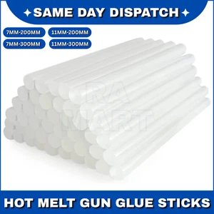 Hot Melt Glue Sticks For Electric Gun Craft tool Adhesive Sticks Clear 7mm 11mm - Picture 1 of 10