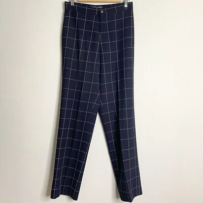 Pantalones de lana Ralph Lauren Black Label a medida ventana frente plano Foto 1 de 4