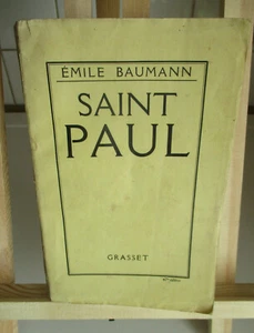 Seltener SAINT PAUL von Paul BAUMANN bei GRASSET Editionen von 1925 in gutem Zustand - Bild 1 von 12