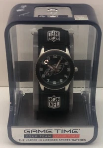 NFL PHILADELPHIA EAGLES GAME TIME FUTURE STAR UHR - JUGEND - SCHWARZES BAND - Bild 1 von 11