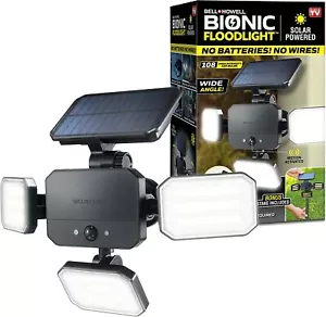 Bell + Howell Bionic Floodlight Motion Sensing Outdoor Light with Remote Control - Picture 1 of 10