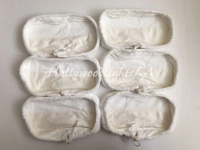 GENERIC 6 Microfiber Pad Replacements Compatible with Bissell 1867 Steam Mop