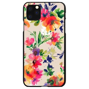 Hard Case Cover for iPhone / Samsung Galaxy Pink Purple Floral Flowers - Picture 1 of 39