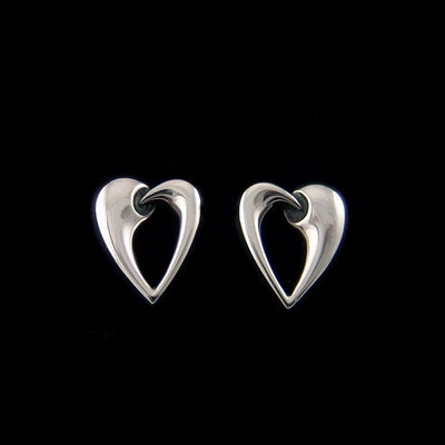 Brincos de coração de artista do ano 2006 Georg Jensen - Imagem 1 de 2