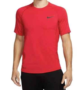 NIKE TRAINING DRI FIT SHIRT NWT RED  - Picture 1 of 4