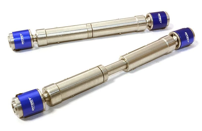 Billet Machined Steel Center Drive Shaft Set for SCX-10 Dingo, Honcho & Jeep - Image 1 of 1