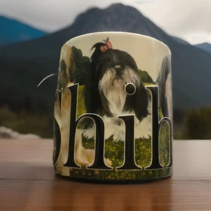 Shih Tzu Americaware Large Coffee Tea Mug 18 oz 2007 3D Dog Lovers. - Picture 1 of 12
