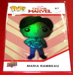Maria Rambeau 2023 Upper Deck Collectible Funko Pop! Card No. 87