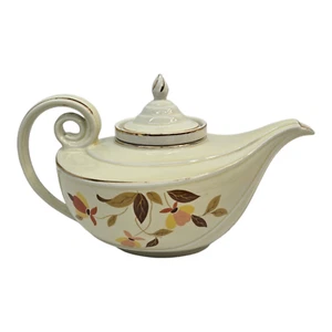 Hall’s Superior Quality Kitchenware Autumn Leaf Teekanne Infuser Deckel Griff - Bild 1 von 9