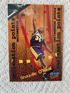 1998-99 Ultra Ausrufezeichen #4 von 15EP Shaquile O'Neal Shaq Lakers - Bild 1 von 2