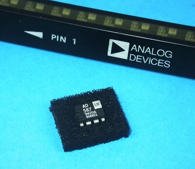 Analog Devices AD587LN Precision 10V Voltage Reference RARE Top Spec 8-DIP AD587 - Image 1 of 4