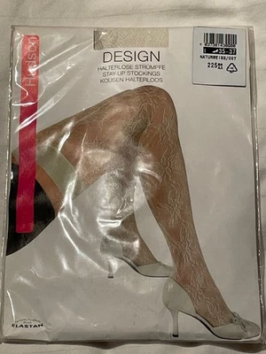 Hudson Design Halterlose Strümpfe Naturweiss/007 Gr. 35 37 - Bild 1 von 2