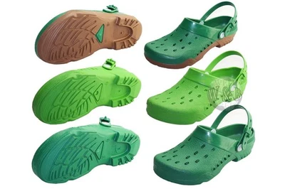 Gartenclogs Gartenschuhe Clogs  Damen Herren Kinder Grün Fersenriemen 36/37 - Bild 1 von 4