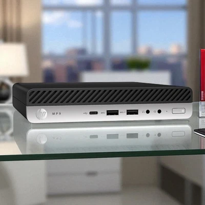 HP Mini PC Intel 6-Core i5 16GB 1TB NVMe SSD Wi-Fi HDMI Windows 11 Pro MP9 G4 - Image 1 of 4
