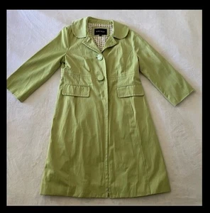 Nine West Women’s Jacket Lime Green 3/4 Sleeve Pockets Size Small - Picture 1 of 7