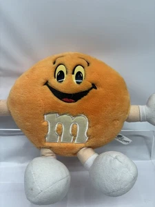 Vintage seltenes orangefarbenes 12 Zoll Plüschtier M&M - Bild 1 von 7
