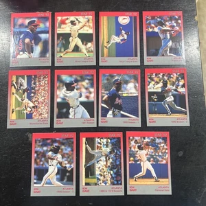 1992 Star Company Ron Gant 11 Karten Set Atlanta Braves Glossy S12 - Bild 1 von 1