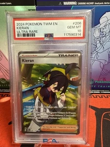Kieran 206/167 Sv06: Twilight Masquerade Holo PSA 10 - Picture 1 of 2