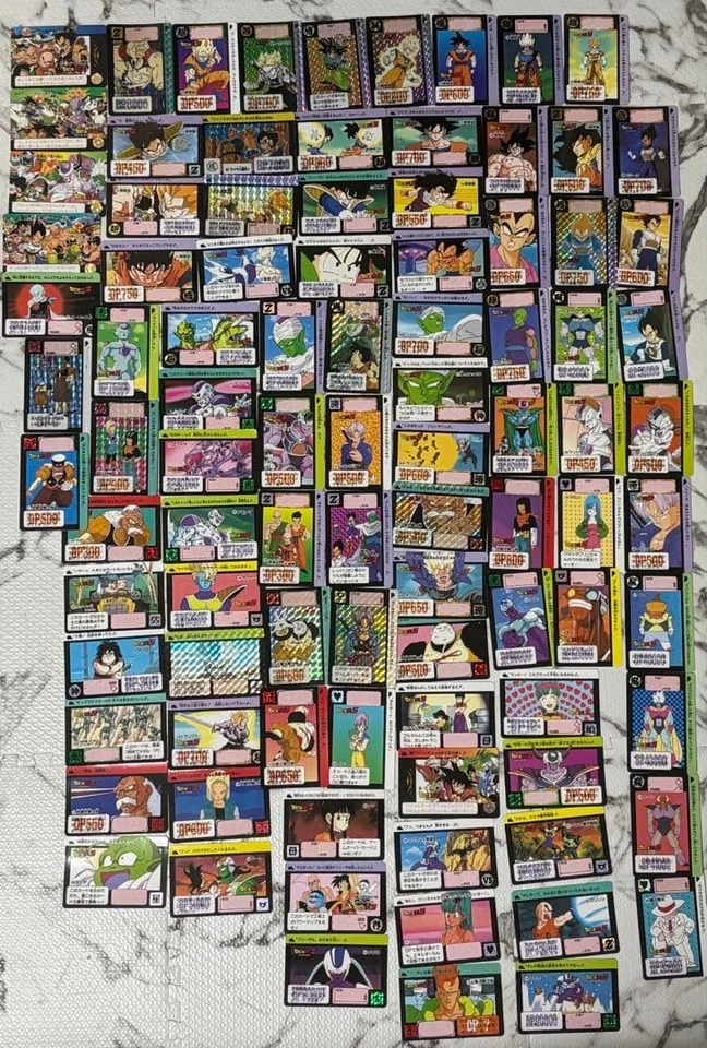 Dragon Ball Cards Set 93 Pieces Collectible Naturally Stored - Image 1 of 4