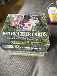 1991 Pro Set Golf 'PGA Tour Cards' Factory Sealed 36 Pack Box -12 Cards Per Pack - Picture 1 of 5