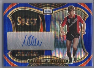 2024-25 PANINI SELECT FIFA BLUE PULSAR PRIZM AUTO ANDREAS MOLLER  - Bild 1 von 2