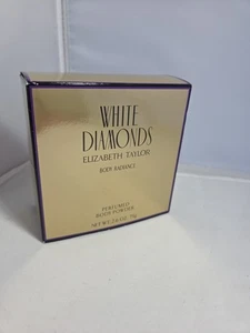 White Diamond by Elizabeth Taylor Body Powder 2.6oz for Women's NEW - Picture 1 of 3