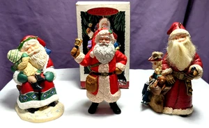 LOTE 3 Adornos Vintage Hallmark Keepsake Navidad SANTA 1993 - CAJA, 2003, 2004 - Imagen 1 de 19
