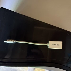 Dynex- Mini DisplayPort-to-HDMI Adapter - White By Dynex - Picture 1 of 4