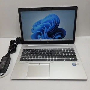 HP EliteBook 850 G5 i5-8350u, 16Gb, 256 SSD, 15.6" 1080p, Win11Pro, - Picture 1 of 14