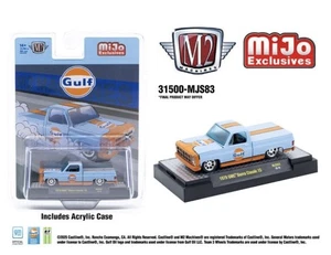 (PREORDER)M2 Machines 1:64 1979 GMC Sierra Classic 15 Custom GULF SPRING 2025 - Picture 1 of 2