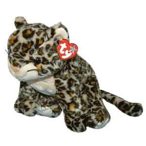 Ty Large Plush Beanie Buddy - Sneaky Leopard Buddies  MWMT - Picture 1 of 1
