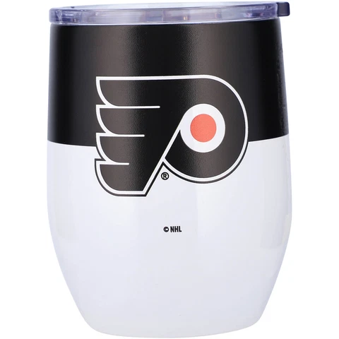 Philadelphia Flyers 16oz. Colorblock Stainless Steel Curved Tumbler Cover