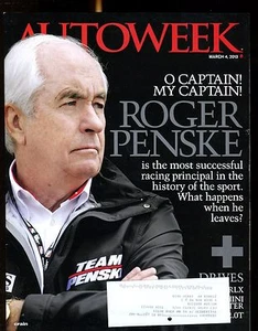 AutoWeek Magazine March 4 2013 Roger Penske EX w/ML 022317nonjhe - Imagen 1 de 1
