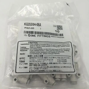 10pc NEW SMC KQ2UD04-06A 4-tube Y-reduction Fast Ship #YP1 - Picture 1 of 3