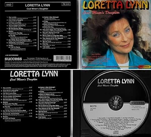 LYNN LORETTA *VG+* "COAL MINER'S DAUGHTER" 1993 UK IMPORT CONCERT CD - Imagen 1 de 1