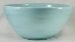 Pfaltzgraff Mixing Bowl Light Blue Stoneware 10in Nesting Retro Vintage As Is - Picture 1 of 11
