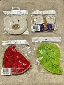 Beaded Zippered 45 WHOLESALE Coin Purses - - NEW - Picture 1 of 5