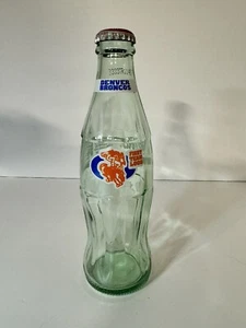 Vintage Coca Cola Bottle Denver Broncos First Team Logo - Picture 1 of 6