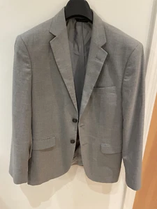 Banana Republic maßgeschneiderte Passform hellgraue Anzugjacke 38s Hose 30x30 - Bild 1 von 10