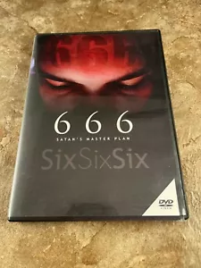 666: SATAN'S MASTER PLAN DVD by Irvin Baxter RARE 2006 Six Six Six Endtime Video - Picture 1 of 3