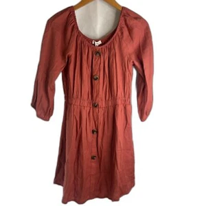 Vestido Boho E & M Hombro Descubierto Mini Ajuste y Acampanado Talla Mediana Cottage Core - Imagen 1 de 8