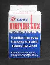 Marine-Tex RM301K Epoxy Putty Repair Kit Grey 2 oz. with 4 Mixing Sticks
