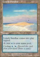 1x Lonely Sandbar LP, English MTG Onslaught